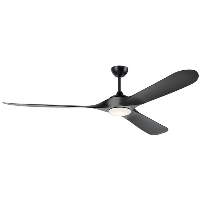 Image 1 Kichler 80 Inch Mylo Weather+ Ceiling Fan SatBlack