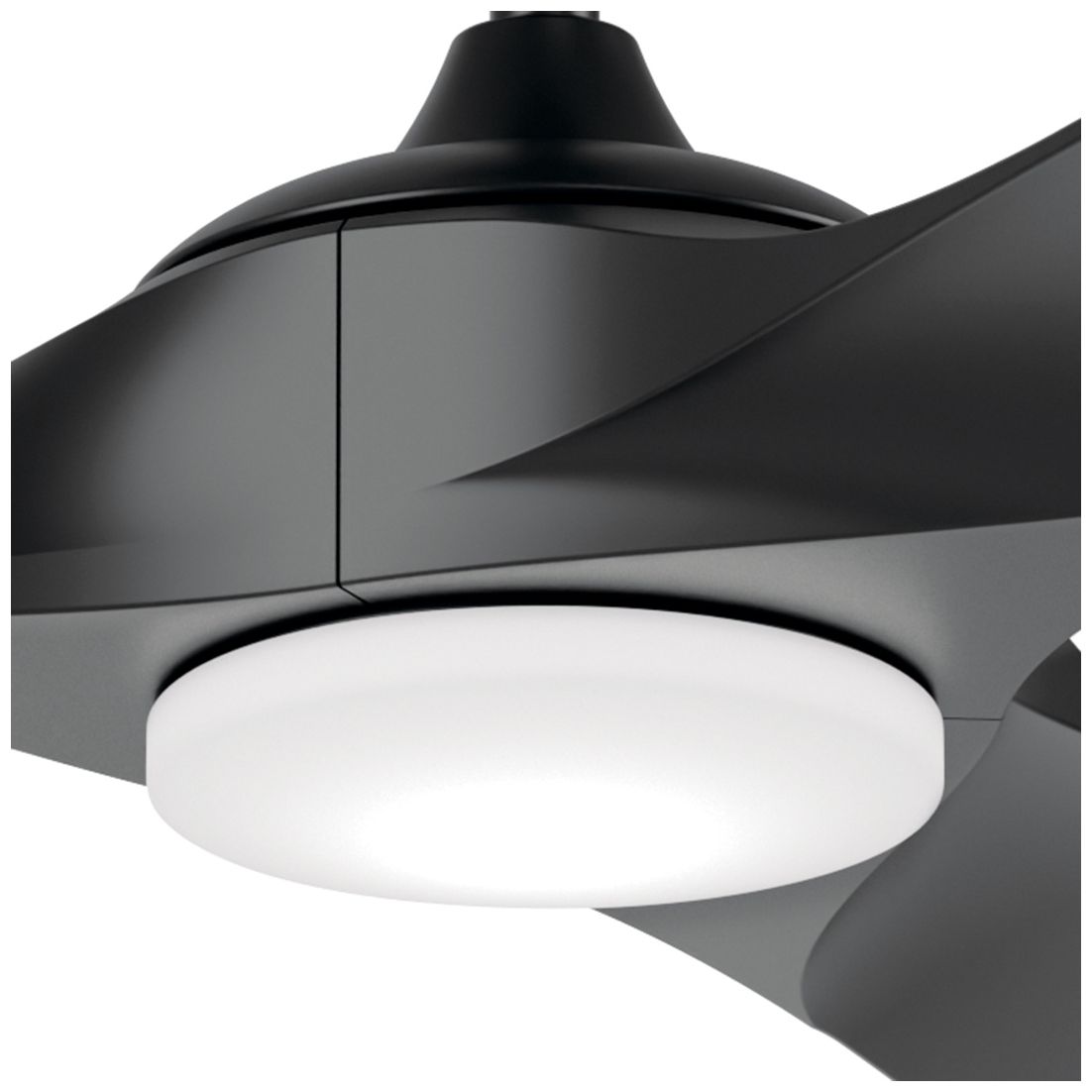 Image 2 Kichler 80 Inch Mylo Weather+ Ceiling Fan SatBlack more views