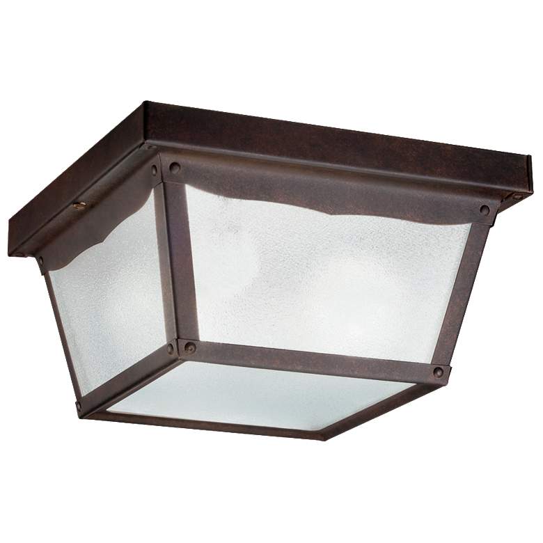Image 1 Kichler 9.5 inch Wide Outdoor Porch Ceiling