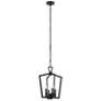 1_Kichler Abbotswell 14" Wide Black 4-Light Pendant