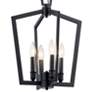3_Kichler Abbotswell 14" Wide Black 4-Light Pendant more views