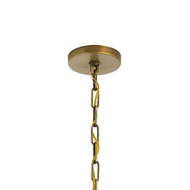Image4 of Kichler Abbotswell 14" Wide Natural Brass 4-Light Pendant more views