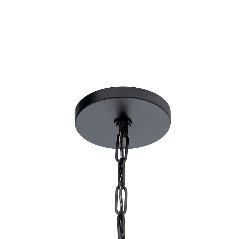 Image 5 Kichler Abbotswell 39 1/4"W Matte Black 12-Light Chandelier more views