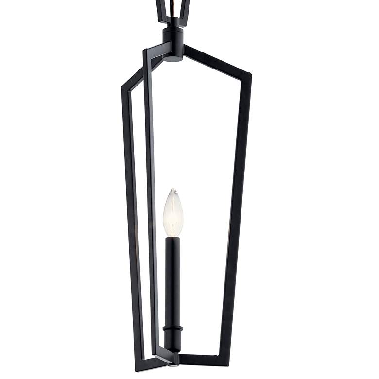 Image 2 Kichler Abbotswell 9 1/2" Wide Matte Black Mini Pendant more views