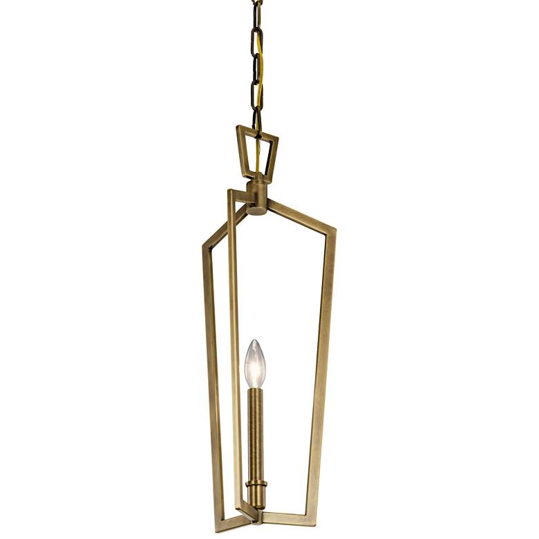 Image 3 Kichler Abbotswell 9 1/2" Wide Natural Brass Mini Pendant more views