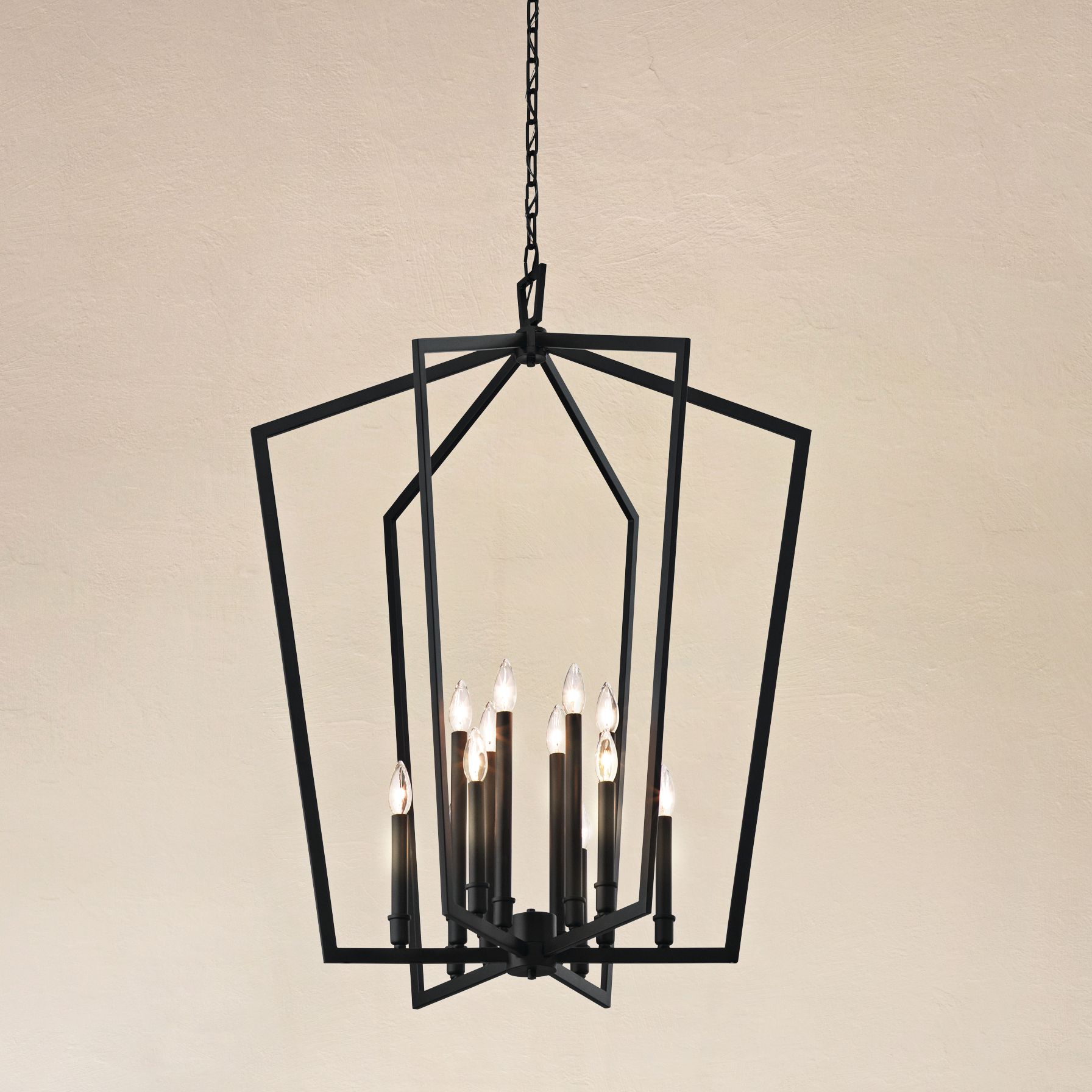 Kichler Abbotswell Black Collection