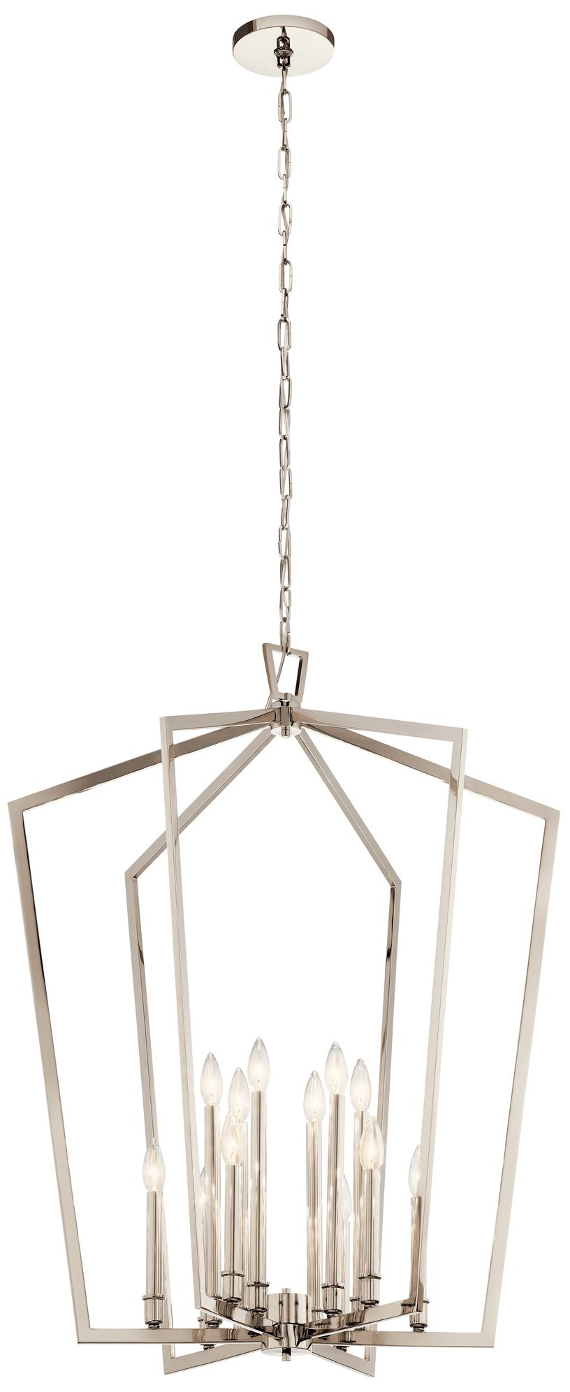 Kichler Abbotswell Foyer Chandelier 12 Light 90H08 Lamps Plus