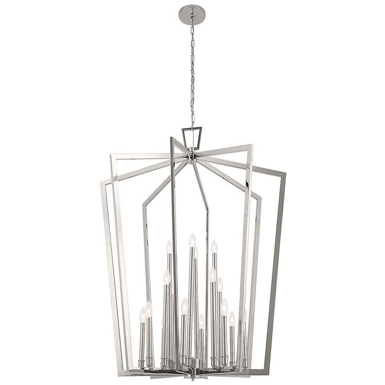 Image 1 Kichler Abbotswell Foyer Pendant 16Lt PN