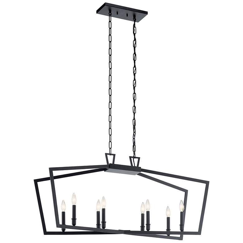 Image 1 Kichler Abbotswell Linear Chandelier 8Lt