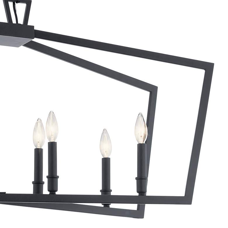 Image 2 Kichler Abbotswell Linear Chandelier 8Lt more views