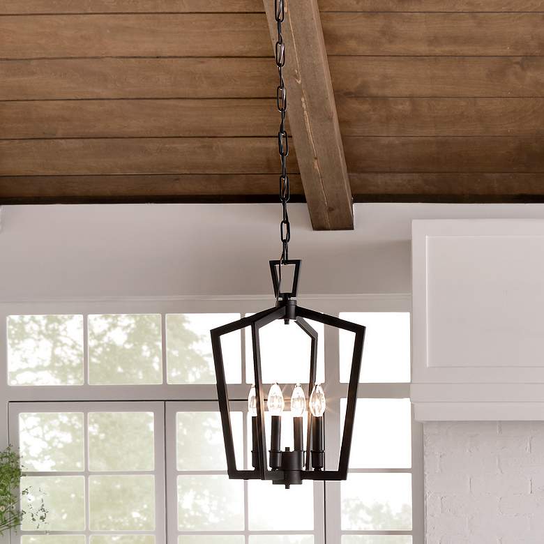 Image 1 Kichler Abbotswell Polished Nickel Pendant 4Lt