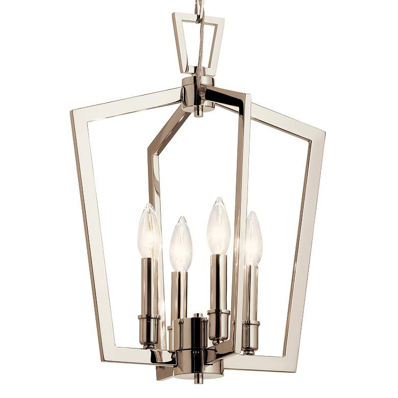 Image 4 Kichler Abbotswell Polished Nickel Pendant 4Lt more views