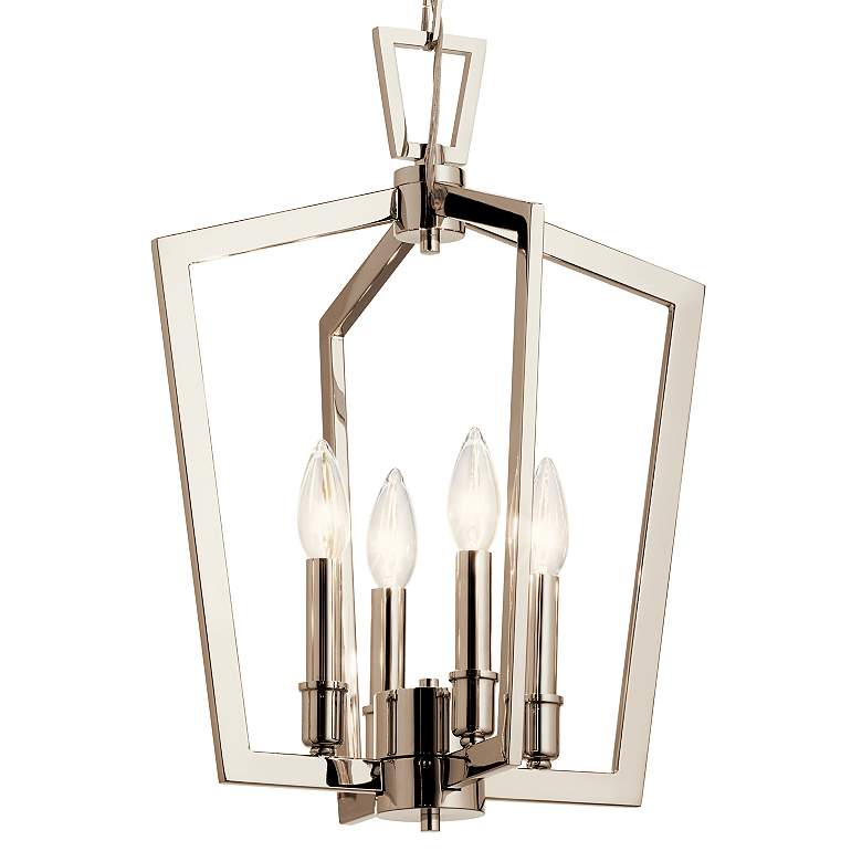 Image 4 Kichler Abbotswell Polished Nickel Pendant 4Lt more views