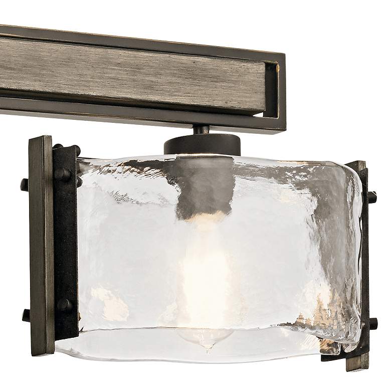Image 3 Kichler Aberdeen 42 1/2" Bronze Rustic Kitchen Island Light Chandelier more views