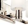4_Kichler Adani 24" Wide Polished Nickel 3-Light Bath Light more views