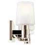 5_Kichler Adani 24" Wide Polished Nickel 3-Light Bath Light more views