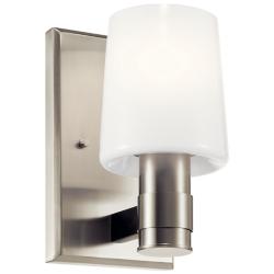 Kichler Adani 8 1/2 High 1-Light Brushed Nickel Wall Sconce