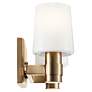 2_Kichler Adani 8 1/4"H Champagne Bronze 2-Light Wall Sconce more views