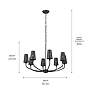 Thumbnail4 of Kichler Adeena Chandelier 1 Tier Large more views