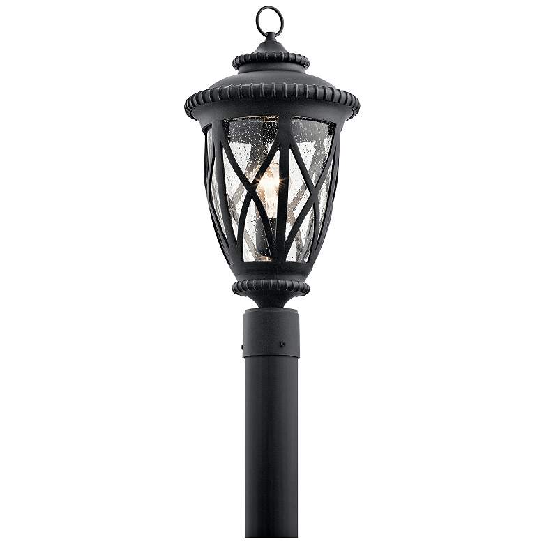 Image 2 Kichler Admirals Cove 20 3/4" High Black Outdoor Post Light