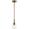 Kichler Aivian 5 1/4" Wide Weathered Brass Mini Pendant