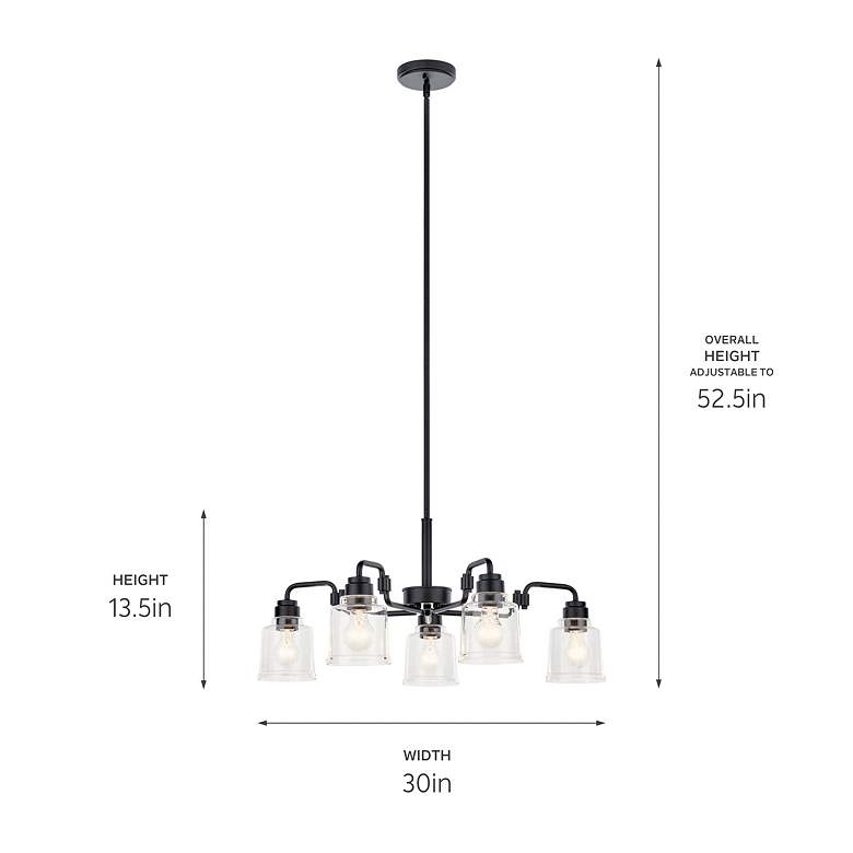 Image 4 Kichler Aivian Chandelier 3Lt more views