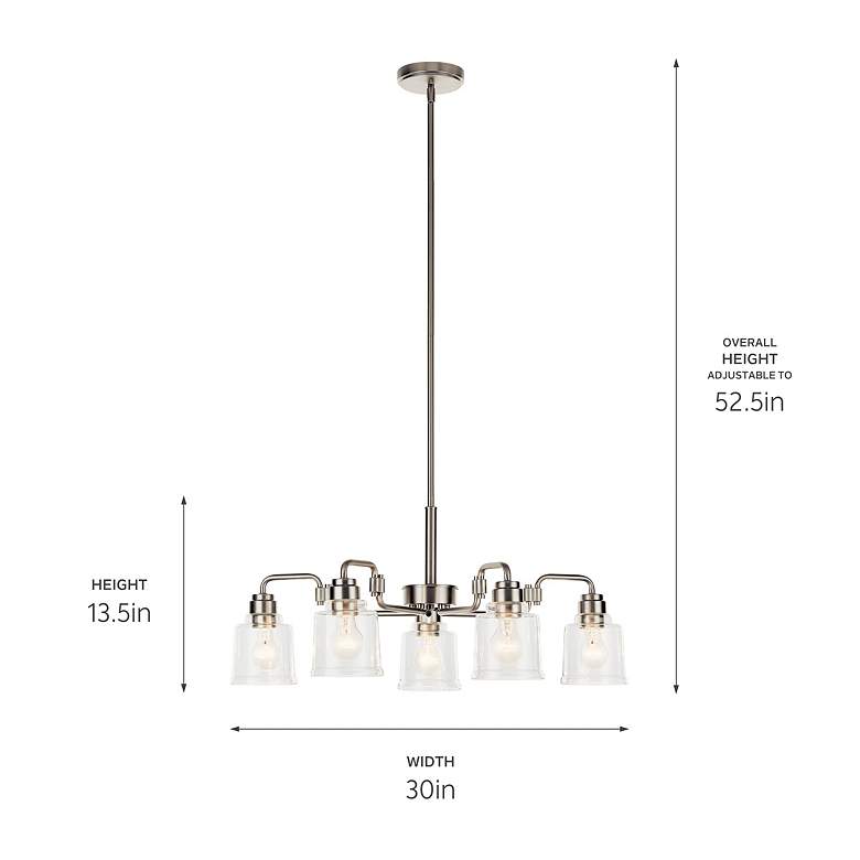 Image 4 Kichler Aivian Chandelier 5Lt more views