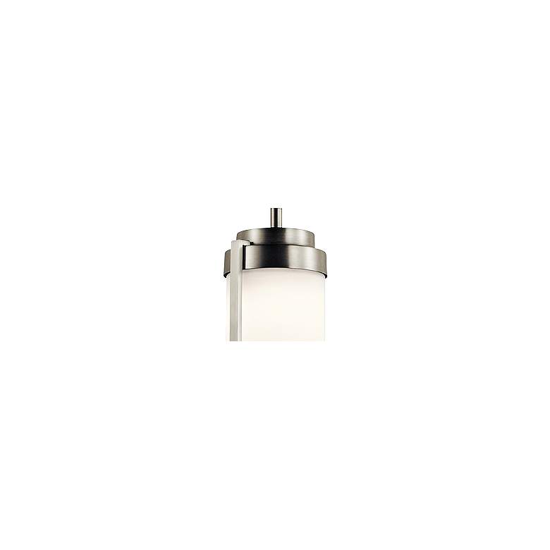 Image 2 Kichler Akai 4 1/2" Wide Brushed Nickel LED Mini Pendant more views