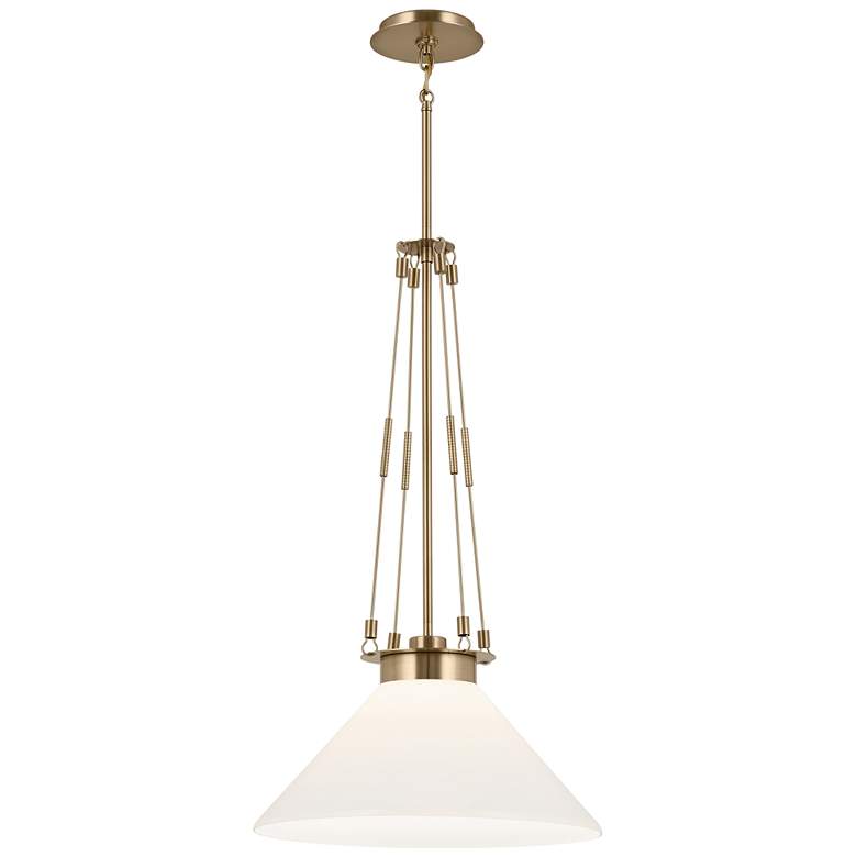 Image 1 Kichler Albers 18 1/4" Wide Champagne Bronze Pendant Light