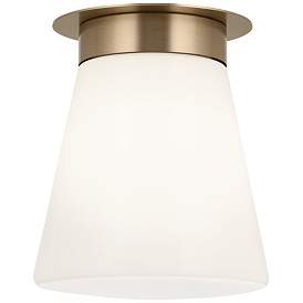 Image1 of Kichler Albers 8.5 Inch 1 Light Flush mount in Champagne Bronze