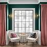 6_Kichler Alden 11 1/2"H Black Metal Candle-Style Wall Sconce more views