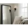 7_Kichler Alden 11 1/2"H Black Metal Candle-Style Wall Sconce more views
