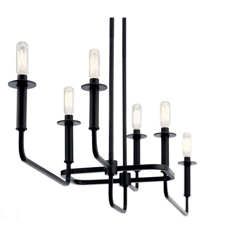 Image 2 Kichler Alden Linear Chandelier 6 Light more views