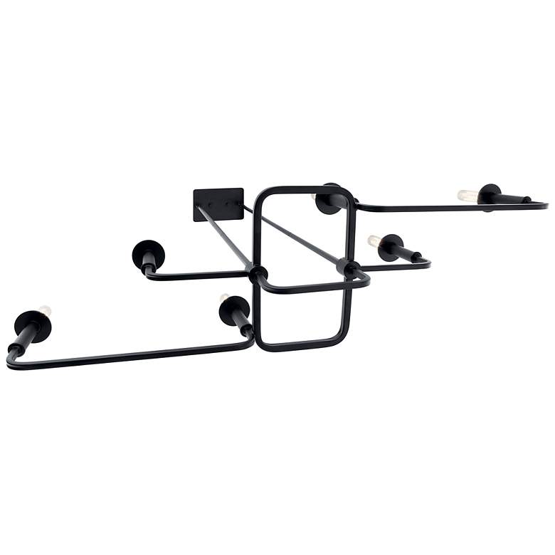 Image 4 Kichler Alden Linear Chandelier 6 Light more views