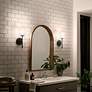 6_Kichler Ali 14 1/2" High Black Wall Sconce more views