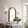 5_Kichler Ali 14 1/2" High Brushed Natural Brass Wall Sconce more views