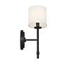 2_Kichler Ali 14" High Black Wall Sconce more views