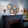 4_Kichler Ali 14" High Black Wall Sconce more views