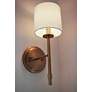 Kichler Ali 14" High Brushed Natural Brass Wall Sconce in scene