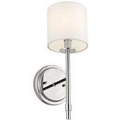 Kichler Ali 14" High Polished Nickel Wall Sconce