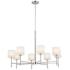 Kichler Ali 38 3/4" Wide Polished Nickel 8-Light Chandelier