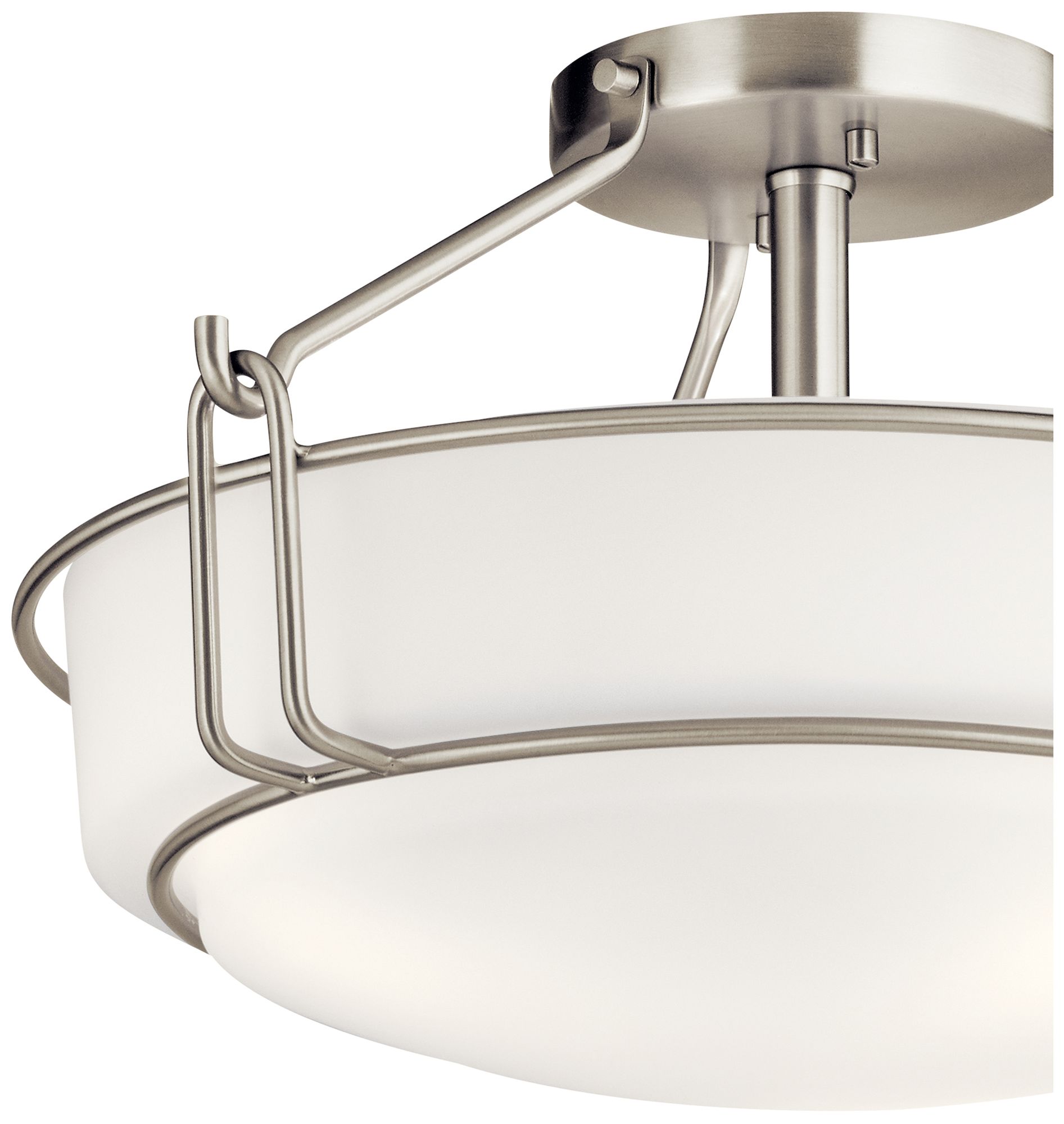 Kichler Alkire 16 1/2" Wide Brushed Nickel Ceiling Light