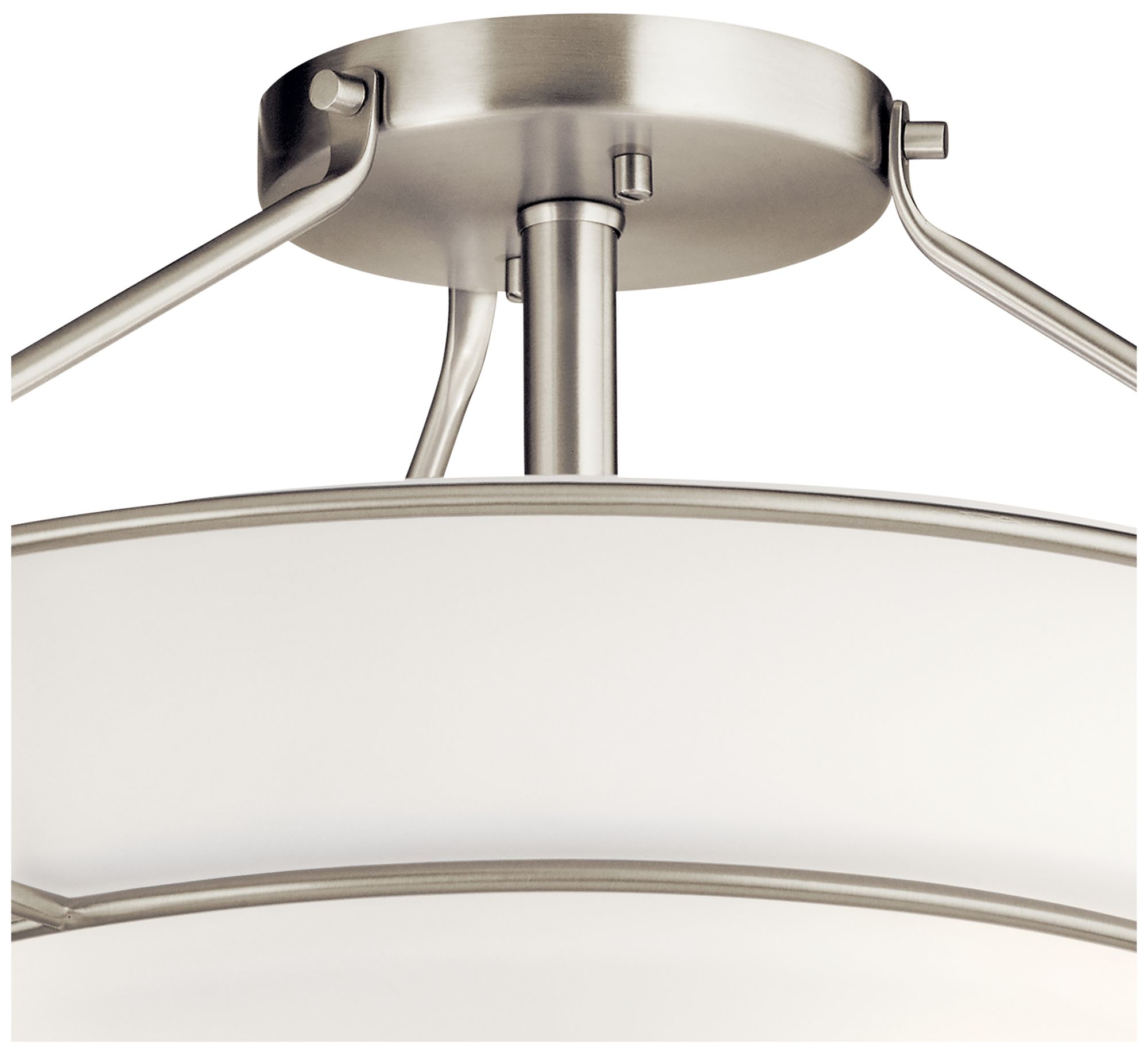 Kichler Alkire 16 1/2" Wide Brushed Nickel Ceiling Light