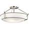 Kichler Alkire 22" Wide Round Dome Brushed Nickel Ceiling Light