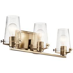 Kichler Alton 24" Wide Champagne Bronze 3-Light Bath Light