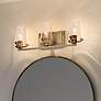 Kichler Alton 24" Wide Champagne Bronze 3-Light Bath Light