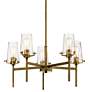 Thumbnail2 of Kichler Alton 27" Wide Natural Brass 5-Light Chandelier more views