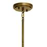 Thumbnail3 of Kichler Alton 27" Wide Natural Brass 5-Light Chandelier more views