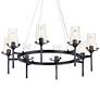 Thumbnail4 of Kichler Alton 38" Wide 8-Light Industrial Ring Chandelier more views