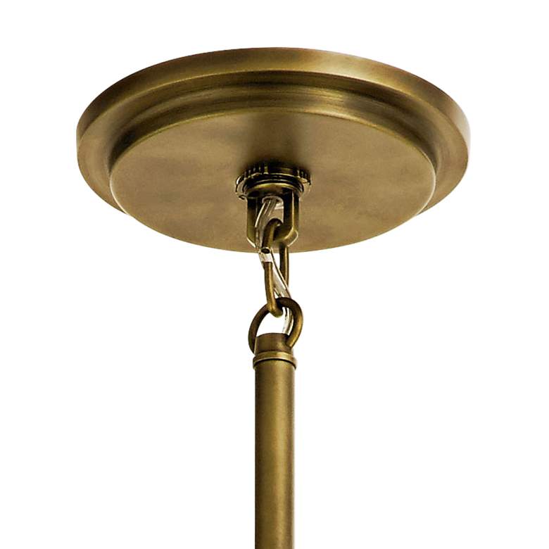 Image 5 Kichler Alton 38" Wide Natural Brass 8-Light Ring Chandelier more views